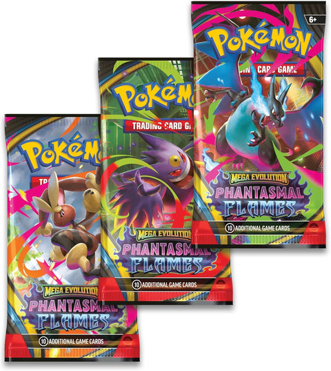 Pokémon TCG: Mega Evolution Phantasmal Flames – Triple Blister (Sneasel)