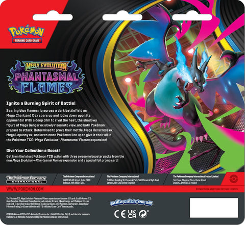 Pokémon TCG: Mega Evolution Phantasmal Flames – Triple Blister (Sneasel)