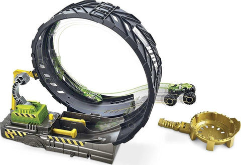 Hot Wheels Monster Trucks Epic Loop Challenge - Playset with Track, Monster Truck and 1:64 Scale Vehicle