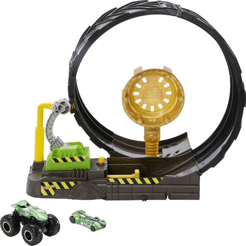 Hot Wheels Monster Trucks Epic Loop Challenge - Playset with Track, Monster Truck and 1:64 Scale Vehicle
