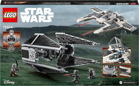 LEGO 75348 Star Wars Mandalorian Fang Fighter vs TIE Interceptor Starfighter | Damaged Packaging