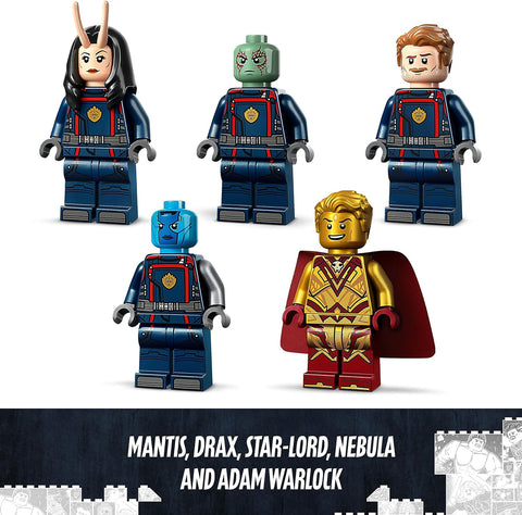 LEGO 76255 Marvel The New Guardians Ship Buildable Guardians of the Galaxy Volume 3