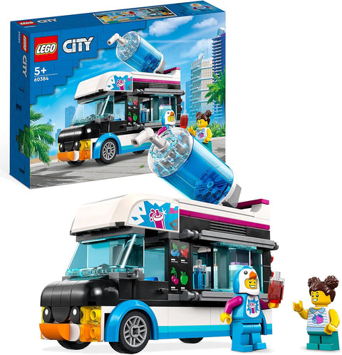 LEGO 60384 City Penguin Slushy Van Truck