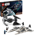 LEGO 75348 Star Wars Mandalorian Fang Fighter vs TIE Interceptor Starfighter | Damaged Packaging