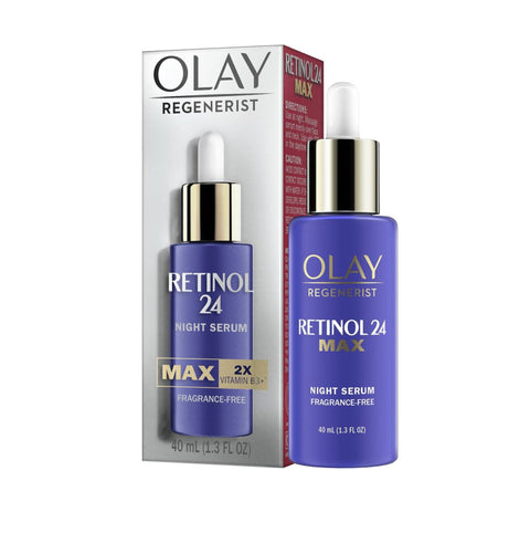 Olay Retinol Serum , 24 Night Serum With Retinoid Complex + Vitamin B3 40ml