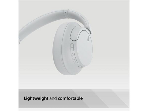 SONY WH-CH720N Wireless Bluetooth Noise-Cancelling Headphones - White | Damaged Packaging