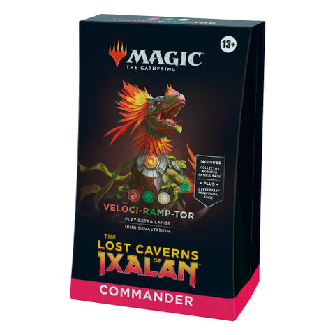 Magic the Gathering Lost Caverns of Ixalan Commander Deck - Veloci-ramp-tor