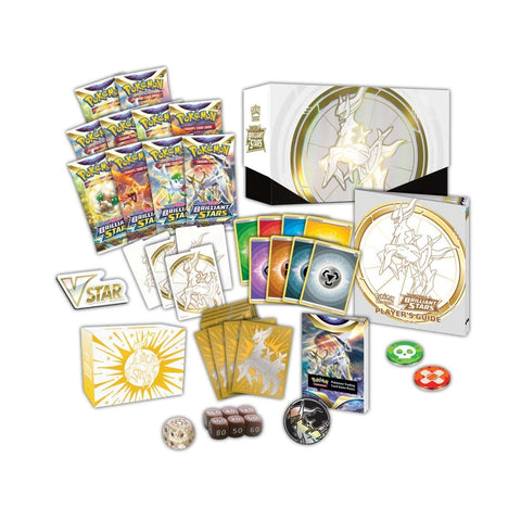 Pokémon Sword & Shield-Brilliant Stars Pokémon Center Exclusive ETB Elite Trainer Box | Damaged Packaging