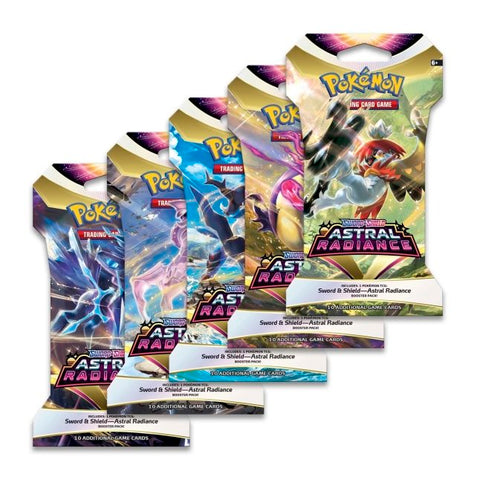 Pokemon Sword and Shield-Astral Radiance Sleeved Booster Pack 10 Cards