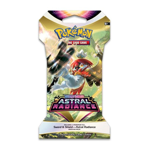 Pokemon Sword and Shield-Astral Radiance Sleeved Booster Pack 10 Cards