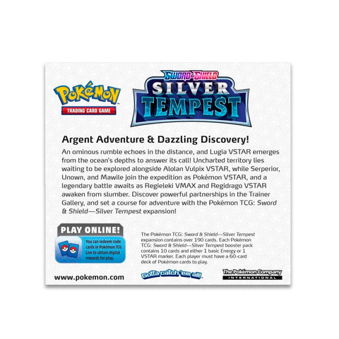 Pokémon Sword and Shield Silver Tempest Booster box | 36 Packs