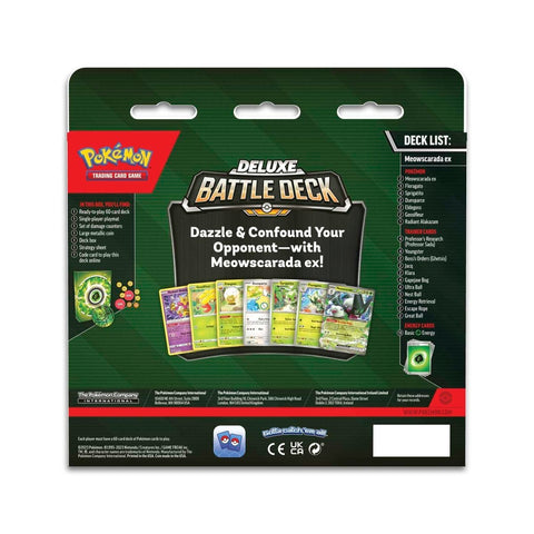 Pokemon Deluxe Battle Decks Meowscarada ex