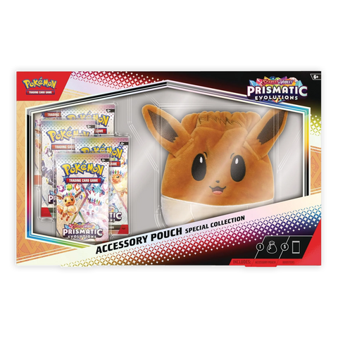 Pokemon: Scarlet & Violet Prismatic Evolutions - Accessory Pouch Special Collection Box