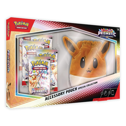 Pokemon: Scarlet & Violet Prismatic Evolutions - Accessory Pouch Special Collection Box