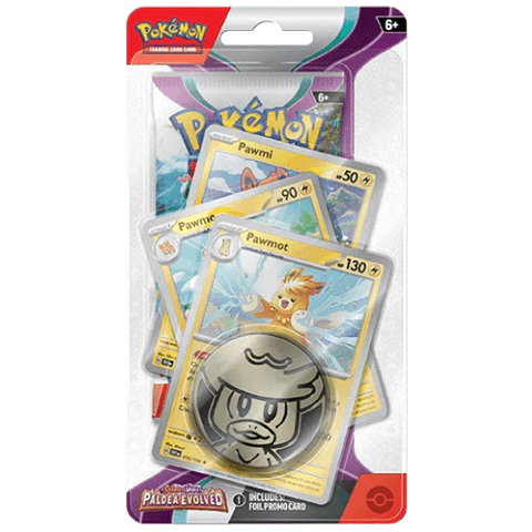 Pokemon  Scarlet & Violet Paldea Evolved Premium Checklane Blister