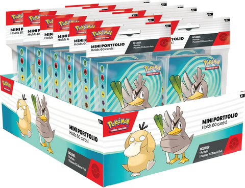 Pokemon Scarlet &amp; Violet Journey Together - Mini Portfolio with 10 Card Booster Pack - Sealed Case