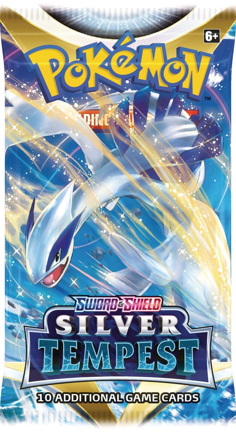 Pokemon Sword and Shield Silver Tempest Booster Pack