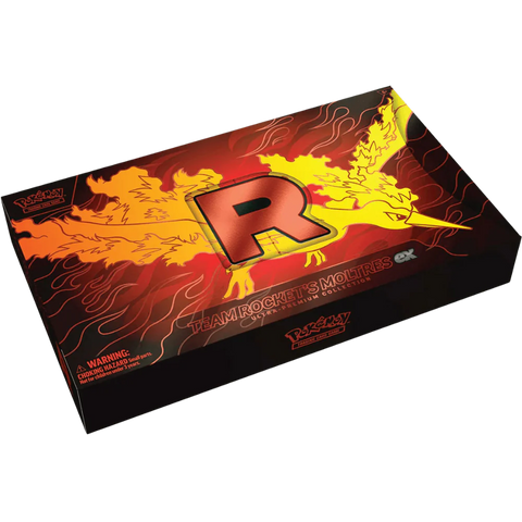Pokémon TCG: Team Rocket’s Moltres ex Ultra‑Premium Collection (Retail Exclusive)