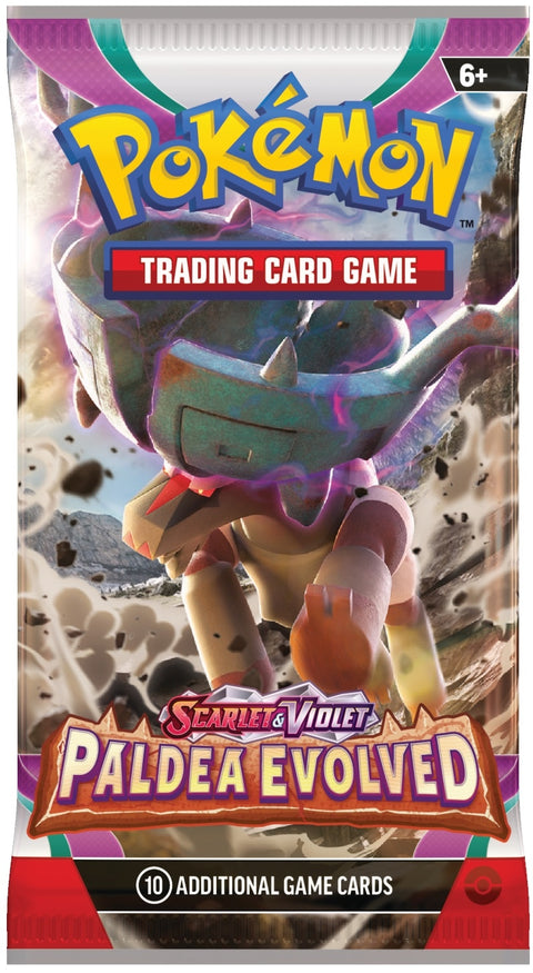 Pokemon Scarlet and Violet Paldea Evolved Booster Pack