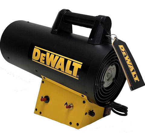 DEWALT DXH60 G-TYPE FORCED AIR PROPANE HEATER, DEWALT DXPH060E 17.5 KW FORCED AIR