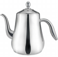 SANQIAHOME 54Oz(1.55 litres) 5-6 Cups 18/8 Stainless Steel Teapot with Strainer Infuser Filter