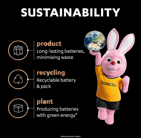 DURACELL Optimum AA Alkaline Batteries - Pack of 8