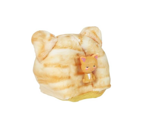 Barbie Cutie Reveal Doll with Kitty Plush Costume & 10 Surprises Including Mini Pet & Color Change