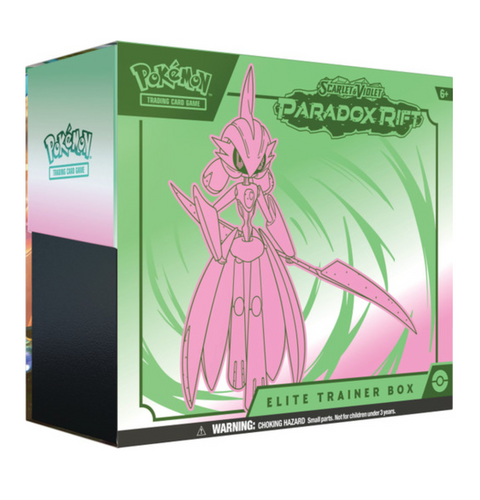 Pokemon Scarlet and Violet Paradox Rift Elite Trainer Box Iron Valiant