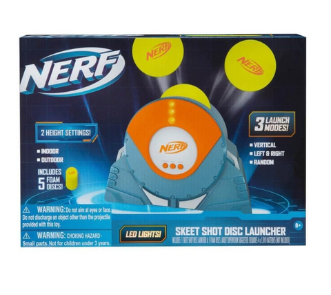 NERF Elite Skeet Shot Disc Launcher| Damaged Packaging