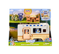 Bluey’s Caravan Adventures Playset – Includes 7 pieces plus a poseable Jean Luc figure