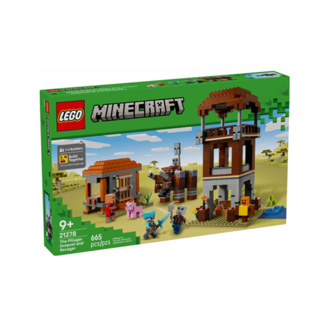 LEGO Minecraft 21278 – The Pillager Outpost and Ravager Set