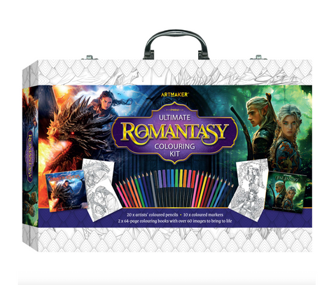 Art Maker – Ultimate Romantasy Colouring Carry Case