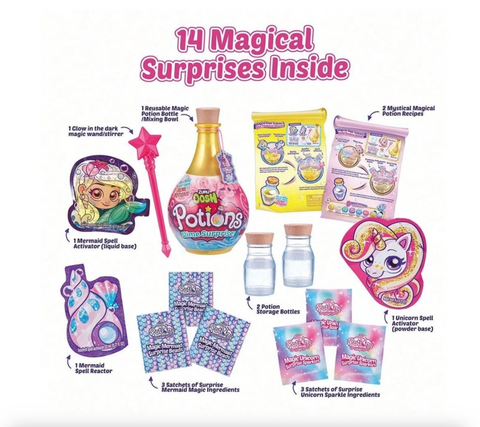 ZURU Oosh Potions Slime Surprise – DIY Magical Slime Kit (Assorted Colours & Designs)