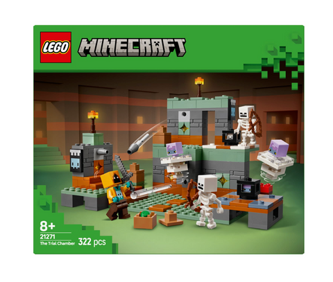 LEGO Minecraft 21271 The Armory Building Set – 2 Minifigures & Accessories