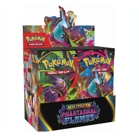 Pokemon TCG: Mega Evolution – Phantasmal Flames Booster Box (36 Packs)