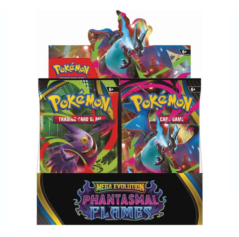 Pokemon TCG: Mega Evolution – Phantasmal Flames Booster Box (36 Packs)