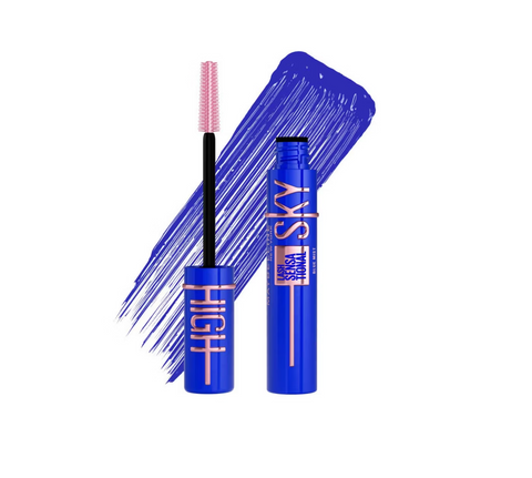 Maybelline Mascara Lash Sensational Sky High – Volumizing & Thickening, Blue Mist (7.2 ml)