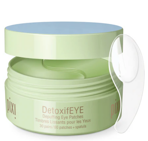 PIXI DetoxifEYE Depuffing Eye Patches | Hydrating Hydrogel Pads