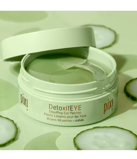 PIXI DetoxifEYE Depuffing Eye Patches | Hydrating Hydrogel Pads