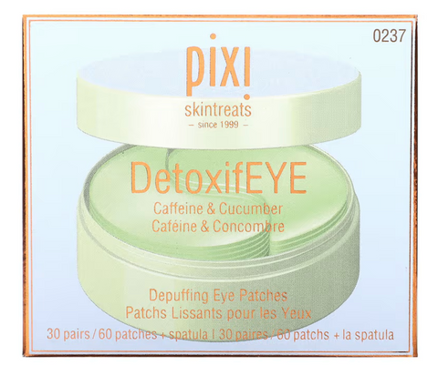 PIXI DetoxifEYE Depuffing Eye Patches | Hydrating Hydrogel Pads