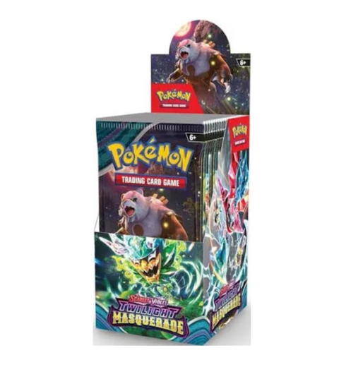 Pokemon Scarlet &amp; Violet—Twilight Masquerade Booster Display Box (18 Boosters)