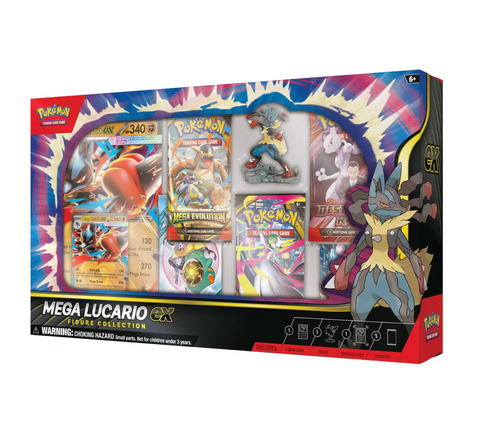 Pokémon TCG: Mega Lucario ex Figure Collection