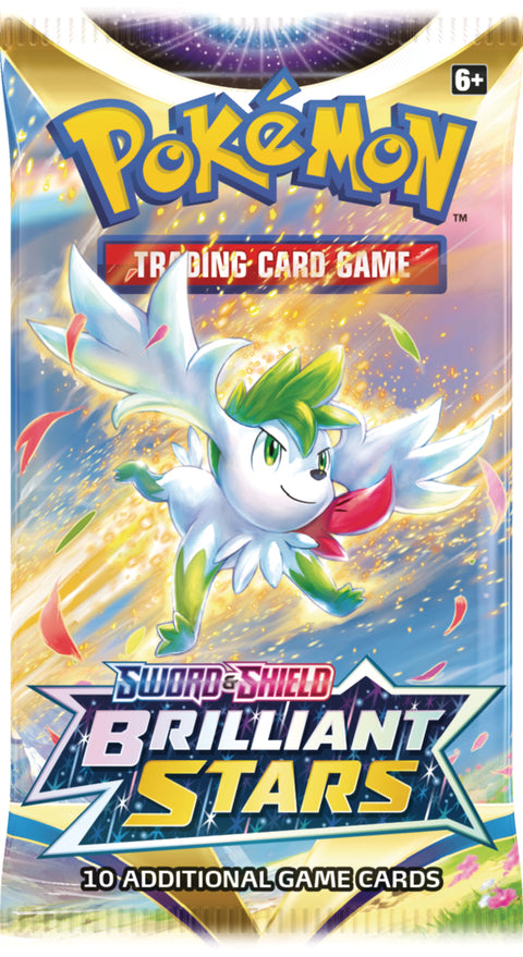Pokemon Sword & Shield Brilliant Stars Booster Pack