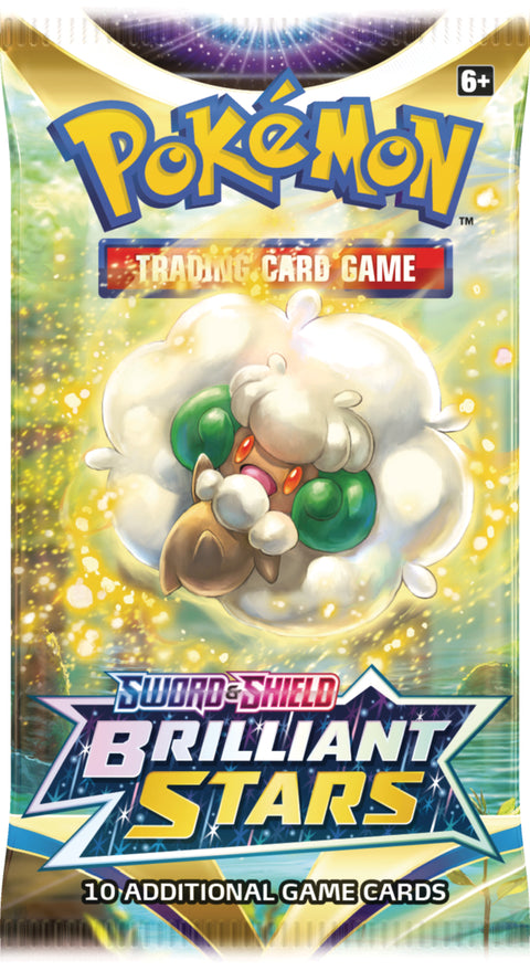 Pokemon Sword & Shield Brilliant Stars Booster Pack