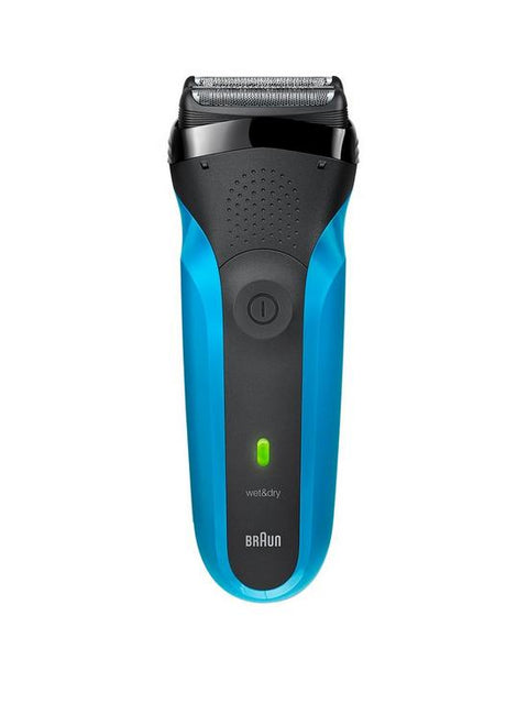 Braun Series 3 Electric Shaver Wet & Dry Razor For Men Black/Blue 310