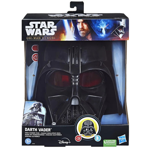 Hasbro Gaming DARTH VADER Star Wars Obi-Wan Kenobi Voice Changing Mask Electronic F5781