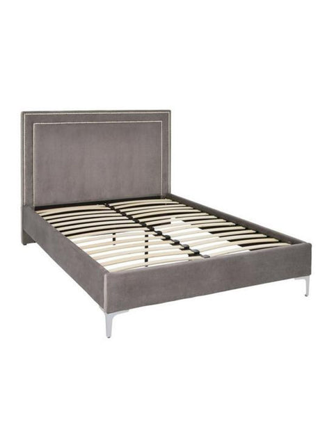 Hepworth Velvet Kingsize Bed Frame Only