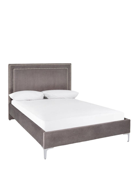 Hepworth Velvet Kingsize Bed Frame Only