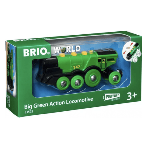 BRIO Big Green Action Locomotive