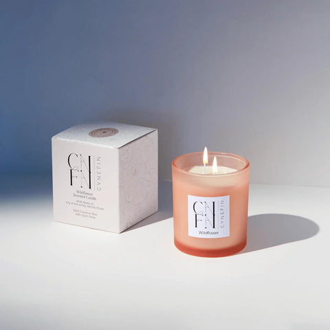 Cynefin Wildflower Scented Luxury Coconut Wax Candle 400G